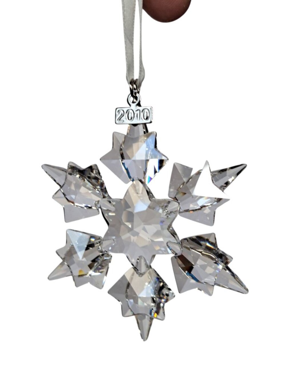 Swarovski 2010 Annual Large Snowflake Ornament - Picture 6 of 11
